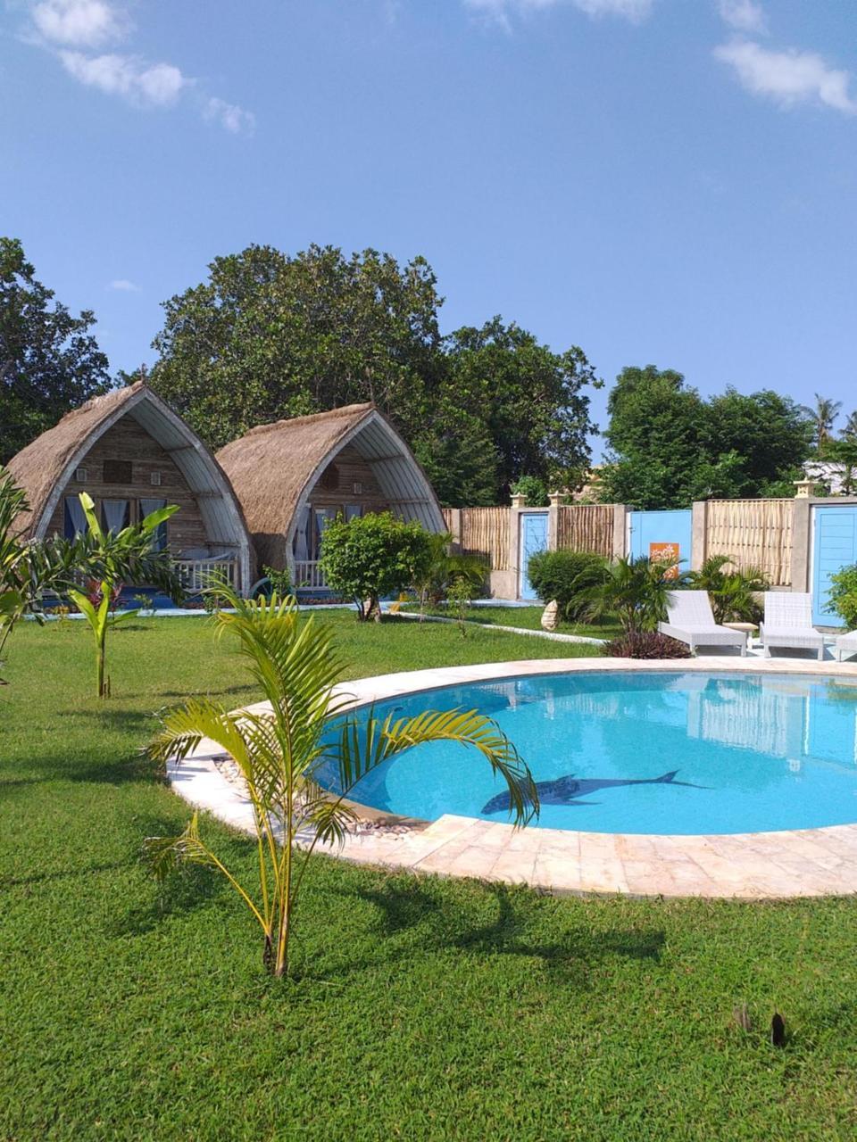 Casa Azzurra Gili Air Exterior foto